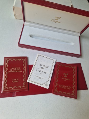 Boite stylo cartier - stylo,