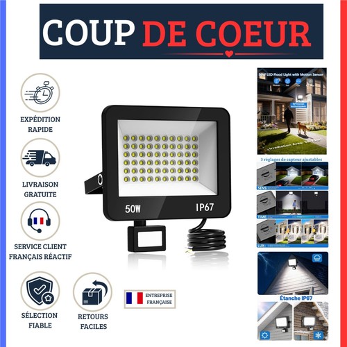 Projecteur led extérieur 50w - extérieur,