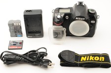 [Near MINT] Nikon D70 6.1MP Digital SLR Camera - Black Body only From JAPAN