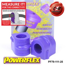 Powerflex Bllack Série Arrière Paliers Barre Anti Roulis 25mm pour Tvr Tamora