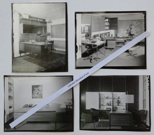 Quatre photographies bureau - photographies,