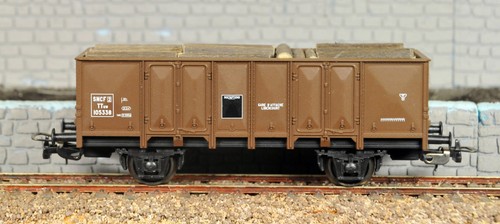 Wagon tombereau sncf charge - wagon,