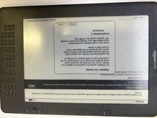 Amazon Kindle DX (2nd Generation), 4GB, 9.7 in, D00801,