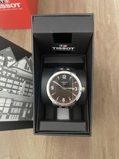 Tissot PRC200 Quartz Homme Montre Cadran Noir Véritable Ss T055.410.11.057.00