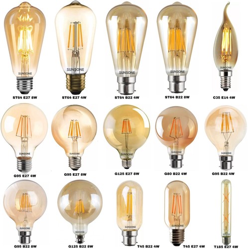 Ampoule filament led edison - led,