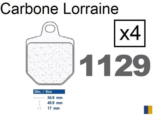 Plaquettes carbone lorraine - plaquettes,