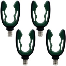 4 pièces carpe pour canne à pêche repose tête silicone support en forme de U