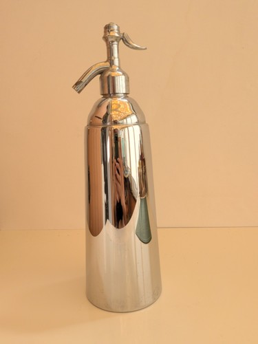 Ancien syphon bar chromé - ancien,