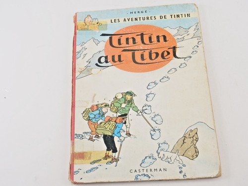 Tintin tibet hergé - tintin, au