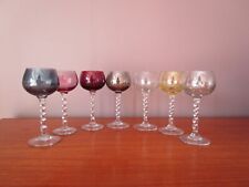 7  VERRES A VIN  EN VERRE  DE