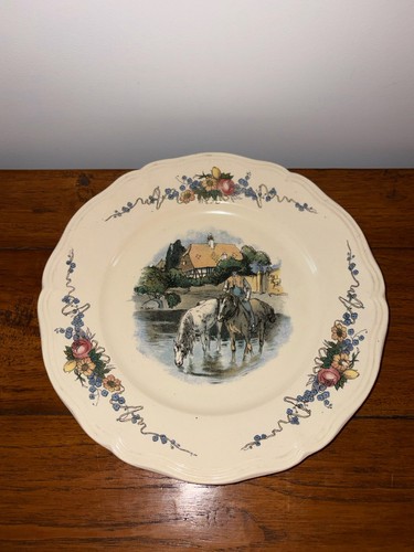 Sarreguemines obernai assiette - sarreguemines,