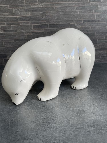 Ours céramique craquelée art - craquelée,