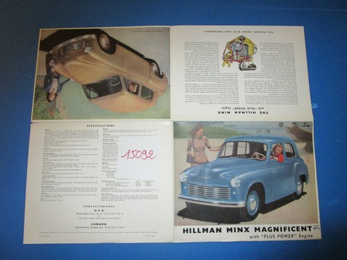 15092 hillman minx - n°15092,