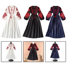 Robe bohème à manches