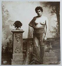 OLD EROTIC PHOTO TWENTIETH CENTURY ART PHOTO nude photography FEMALE WOMAN 28 X 28