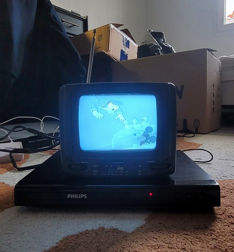 Ensemble crt vintage - tv,