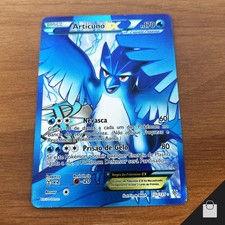 Articuno EX 132/135 Plasma Storm Ultra Rare Holo Card Pokemon Brazilian SP LP