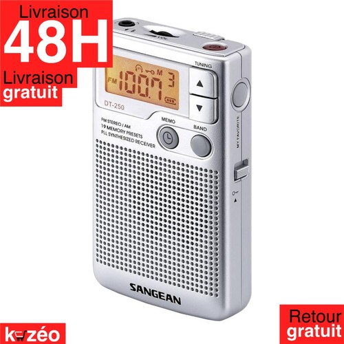 Radio portable sangean 250 - portable, dt-250