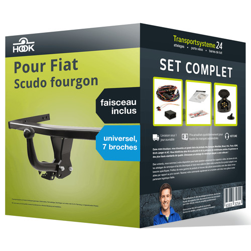 Attelage pour fiat scudo - fiat,