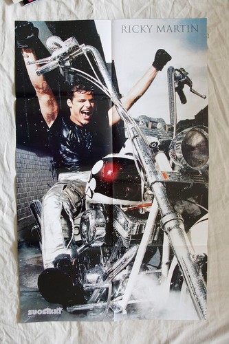 Ricky martin brad pitt - martin, poster