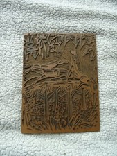 PLANCHE MATRICE ORIGINALE LINO