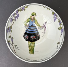 Bol Art Déco Porcelaine