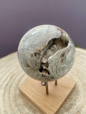 Sphère en Agate Plume