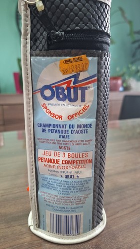 Obut compétition inox aoste - obut,