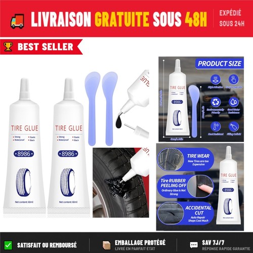 Colle vulcanisante pneu - pneu, 120ml