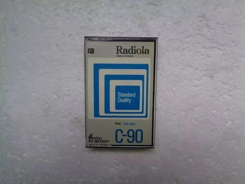 Cassette audio vierge radiola - cassette,