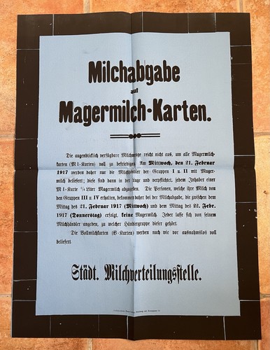 Allemagne rare affiche - allemagne,