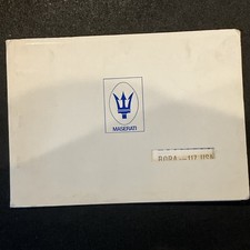 maserati  BORA am 117 USA 1975 Model owner's manual  (modification EUROPEAN )