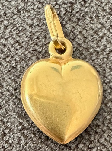 Pendentif cœur massif 18 - pendentif,