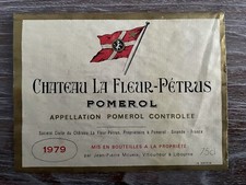 Château La Fleur Pétrus 1979 label - 75 cl