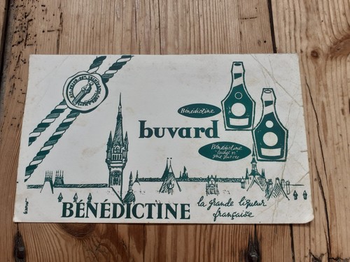 Buvard benedictine liqueur - buvard,