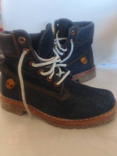Inch boot denim - and, black
