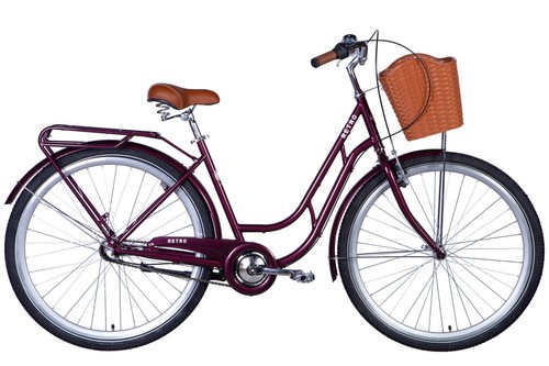 Vélo ville femme - femme, panier