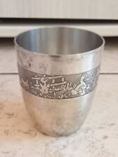 Ancienne Timbale Métal Argenté -Poinçon