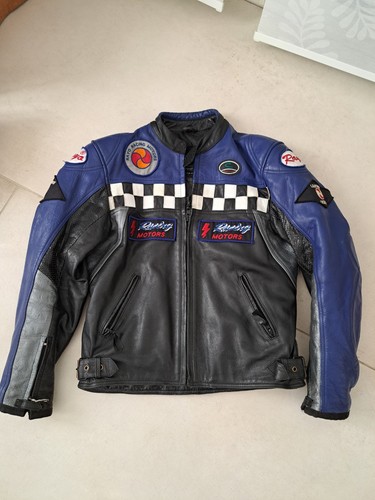 Blouson cuir vintage - blouson,