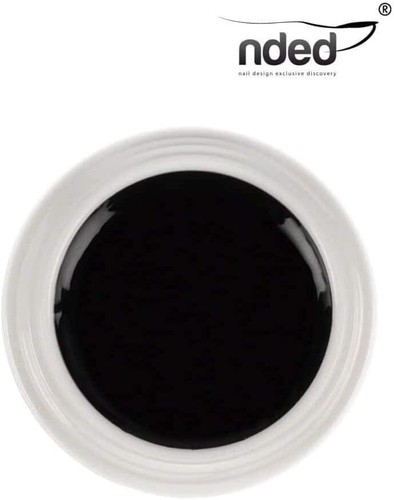 Gel couleur noir - noir, pur
