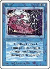 Magic MTG - Feedback - Unlimited - PLAYED - EN