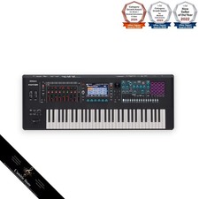 Roland FANTOM-6 61-Key Keyboard Synthétiseur Music Workstation FANTOM6 Noir NEUF