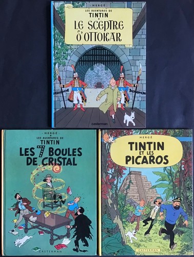 Tintin lot sceptre c8 - :,