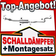 Silencieux central pour échappement TOYOTA YARIS 1.4 D D-4D 90ch à partir de ...