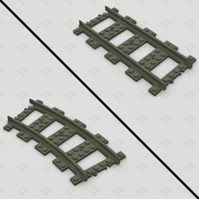 Lot rails gris compatible