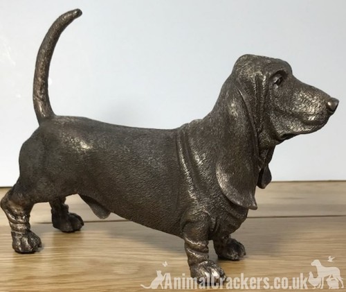 Sculpture figurine basset - figurine,