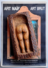 SCULPTURE naïve bois ART