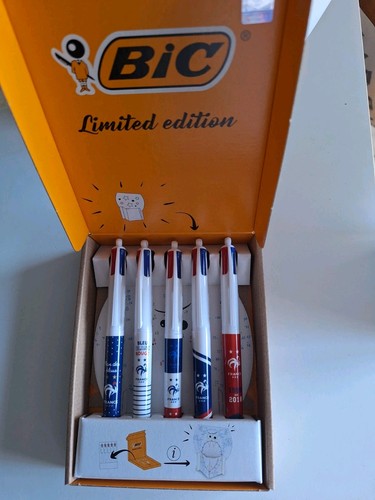 Stylo bic couleurs fff fan - stylo,