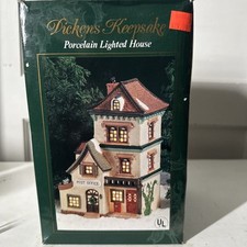 Dickens Keepsake Porcelain Lighted post office.