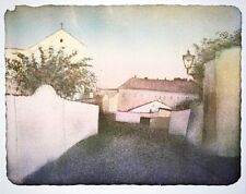 Rare Modern Lithograph by Czech Artist Jana Reinerova "Under Petrin(Prague)"